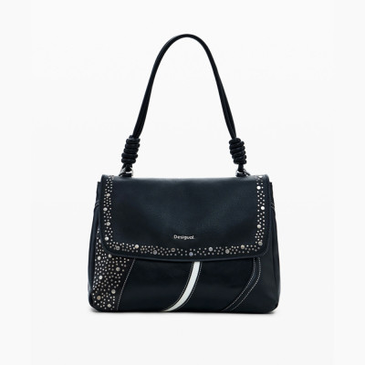 Desigual® D1 BAG_PUNKETTE POSADAS ΤΣΑΝΤΑ ΓΥΝΑΙΚΕΙΑ NEGRO 25SAXPBT