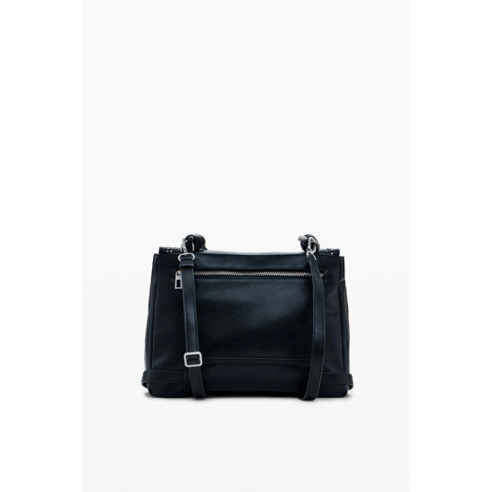 Desigual® D1 BAG_PUNKETTE POSADAS ΤΣΑΝΤΑ ΓΥΝΑΙΚΕΙΑ NEGRO 25SAXPBT