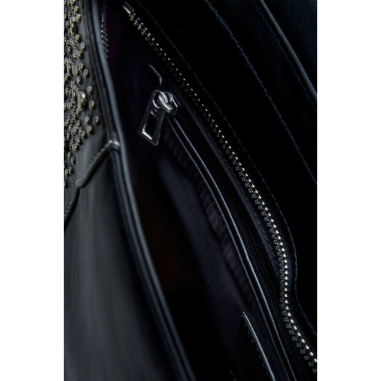Desigual® D1 BAG_PUNKETTE POSADAS ΤΣΑΝΤΑ ΓΥΝΑΙΚΕΙΑ NEGRO 25SAXPBT
