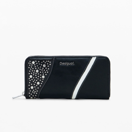Desigual® D1 MONE_PUNKETTE FIONA ΓΥΝΑΙΚΕΙΟ ΠΟΡΤΟΦΟΛΙ NEGRO 25SAYP24