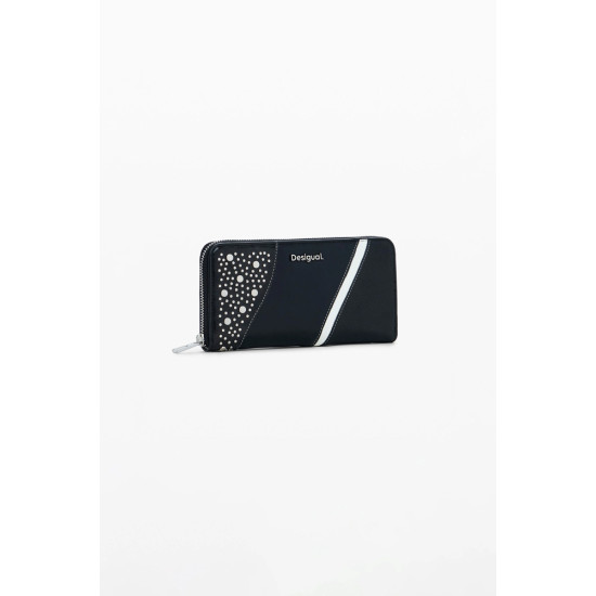 Desigual® D1 MONE_PUNKETTE FIONA ΓΥΝΑΙΚΕΙΟ ΠΟΡΤΟΦΟΛΙ NEGRO 25SAYP24
