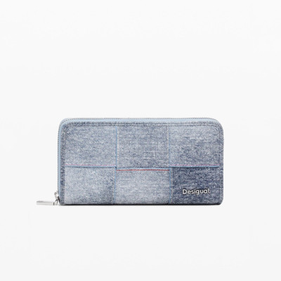 Desigual® D2 MONE_YOKO PU DENIM FI ΓΥΝΑΙΚΕΙΟ ΠΟΡΤΟΦΟΛΙ DENIM RAW 25SAYP49