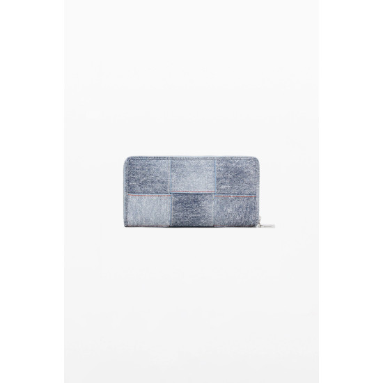 Desigual® D2 MONE_YOKO PU DENIM FI ΓΥΝΑΙΚΕΙΟ ΠΟΡΤΟΦΟΛΙ DENIM RAW 25SAYP49