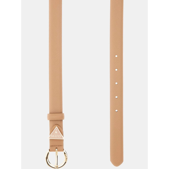 GUESS® NOELLE ADJ PANT BELT H25 ΖΩΝΗ ΓΥΝΑΙΚΕΙΑ BEIGE S BW9071P4125