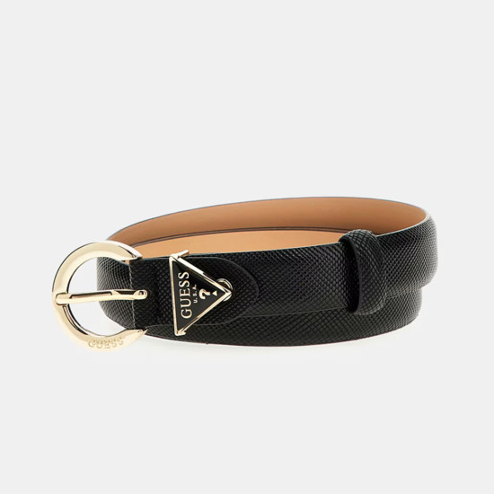 GUESS® NOELLE ADJ PANT BELT H25 ΖΩΝΗ ΓΥΝΑΙΚΕΙΑ BLACK L BW9071P4125