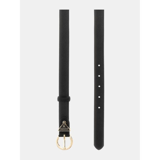 GUESS® NOELLE ADJ PANT BELT H25 ΖΩΝΗ ΓΥΝΑΙΚΕΙΑ BLACK L BW9071P4125