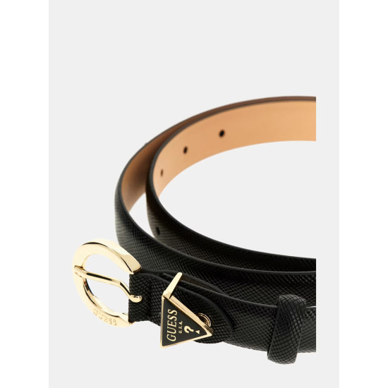 GUESS® NOELLE ADJ PANT BELT H25 ΖΩΝΗ ΓΥΝΑΙΚΕΙΑ BLACK L BW9071P4125