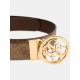 GUESS® NOELLE ADJ & REV PANT BELT H35 ΖΩΝΗ ΓΥΝΑΙΚΕΙΑ LATTE LOGO M BW9166P4235
