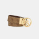 GUESS® NOELLE ADJ & REV PANT BELT H35 ΖΩΝΗ ΓΥΝΑΙΚΕΙΑ LATTE LOGO S BW9166P4235
