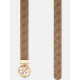 GUESS® NOELLE ADJ & REV PANT BELT H35 ΖΩΝΗ ΓΥΝΑΙΚΕΙΑ LATTE LOGO S BW9166P4235