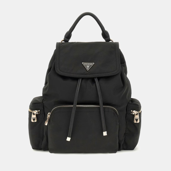 GUESS® ECO GEMMA BACKPACK ΤΣΑΝΤΑ ΓΥΝΑΙΚΕΙΑ BLACK HWEYG839532
