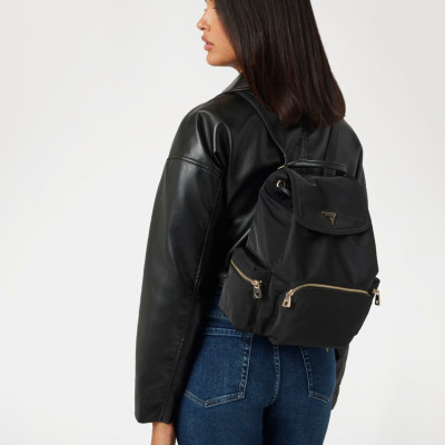 GUESS® ECO GEMMA BACKPACK ΤΣΑΝΤΑ ΓΥΝΑΙΚΕΙΑ BLACK HWEYG839532