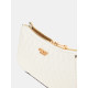 GUESS® BETULA MINI CROSSBODY TOP ZIP ΤΣΑΝΤΑ ΓΥΝΑΙΚΕΙΑ WHITE HWGG9626720