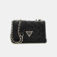 GUESS® GIULLY MINI 2 COMP CNVRTBL FLP ΤΣΑΝΤΑ ΓΥΝΑΙΚΕΙΑ BLACK HWQG8748740