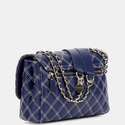GUESS® CRUISE VIBE CNVRTBLE XBDY FLAP ΤΣΑΝΤΑ ΓΥΝΑΙΚΕΙΑ NEW VINTAGE WASH HWQG9649200