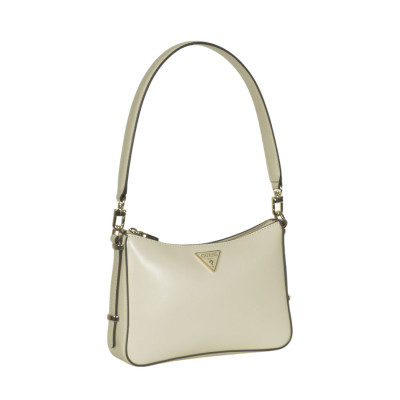 GUESS® DARYNA TOP ZIP SHOULDER BAG ΤΣΑΝΤΑ ΓΥΝΑΙΚΕΙΑ BONE HWVG9493180