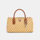 GUESS® SIMONA SMALL SATCHEL ΤΣΑΝΤΑ ΓΥΝΑΙΚΕΙΑ NATURAL/COGNAC HWWG9210050