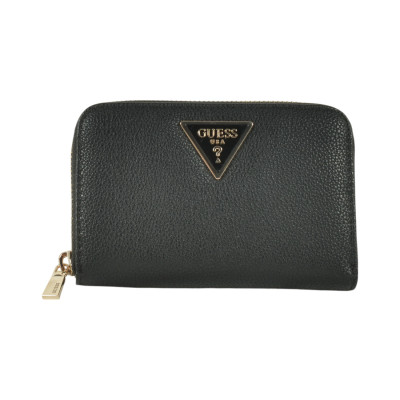 GUESS® LAUREL SLG MEDIUM ZIP AROUND ΓΥΝΑΙΚΕΙΟ ΠΟΡΤΟΦΟΛΙ BLACK SWBG8500140