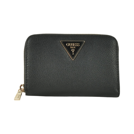 GUESS® LAUREL SLG MEDIUM ZIP AROUND ΓΥΝΑΙΚΕΙΟ ΠΟΡΤΟΦΟΛΙ BLACK SWBG8500140