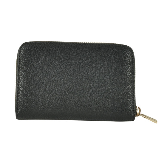 GUESS® LAUREL SLG MEDIUM ZIP AROUND ΓΥΝΑΙΚΕΙΟ ΠΟΡΤΟΦΟΛΙ BLACK SWBG8500140