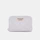 GUESS® LAUREL SLG MEDIUM ZIP AROUND ΓΥΝΑΙΚΕΙΟ ΠΟΡΤΟΦΟΛΙ LAVENDAR GREY SWGG8500140