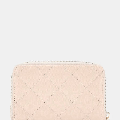 GUESS® LAUREL SLG MEDIUM ZIP AROUND ΓΥΝΑΙΚΕΙΟ ΠΟΡΤΟΦΟΛΙ SAND SWGP8500140