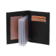 LaVor® Καρτοθήκη Δερμάτινη μαύρη 1-3265-black