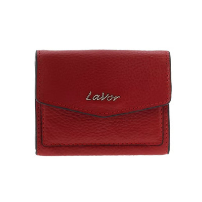 LaVor® Πορτοφόλι Γυναικείο Δερμάτινο κόκκινο με Προστασία RFID 1-6048-red