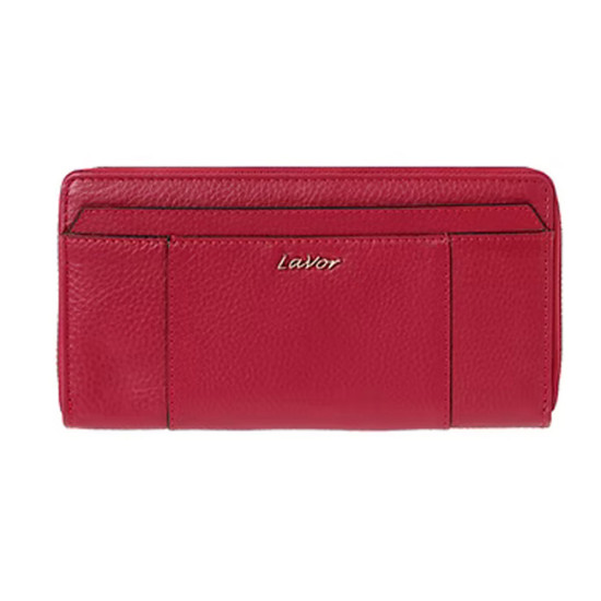 LaVor® Πορτοφόλι Γυναικείο Δερμάτινο κόκκινο με Προστασία RFID 1-6077-red LaVor® Πορτοφόλι Γυναικείο Δερμάτινο κόκκινο με Προστασία RFID 1-6077-red