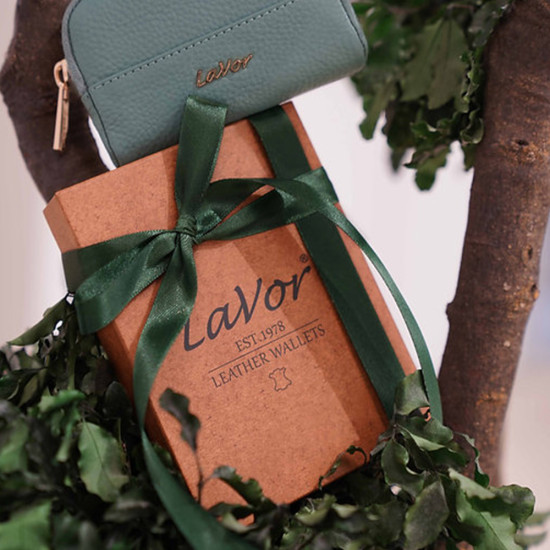 LaVor® Πορτοφόλι Γυναικείο Δερμάτινο Ροδί 1-6098-rodi