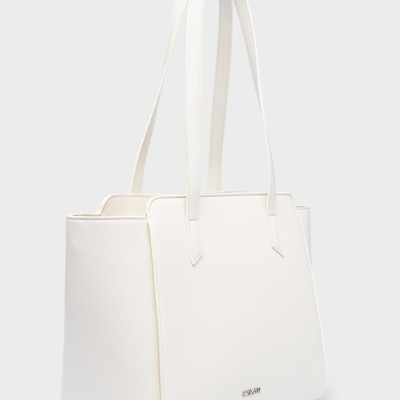 NOLAH® ΓΥΝΑΙΚΕΙΑ ΤΣΑΝΤΑ MAXIN OFF WHITE SILVER