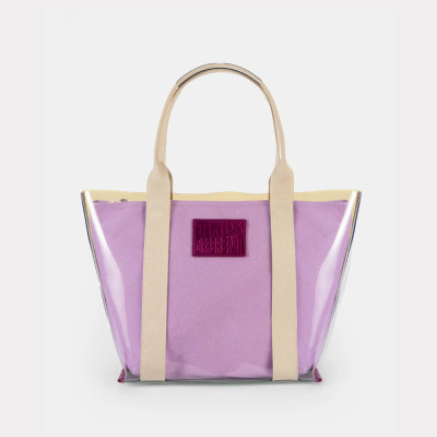 PEPE ΜOLL® ΤΣΑΝΤΑ VINILO MAUVE 251441