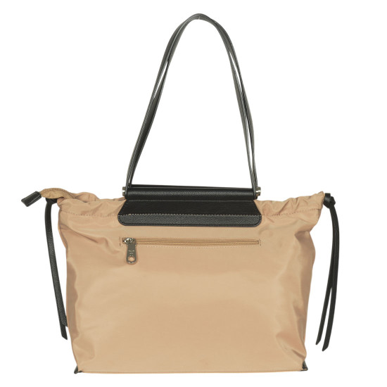 PEPE ΜOLL® ΤΣΑΝΤΑ NYLON SAND/BLACK 251110
