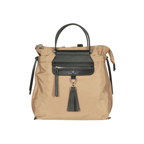 PEPE ΜOLL® ΤΣΑΝΤΑ NYLON SAND/BLACK 251111