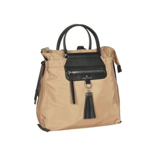 PEPE ΜOLL® ΤΣΑΝΤΑ NYLON SAND/BLACK 251111