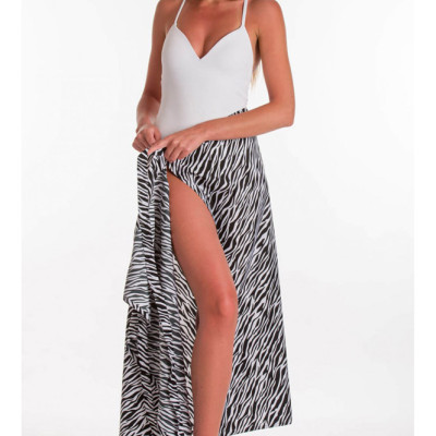 Rima Beachwear® ΠΑΡΕΟ ΦΟΥΣΤΑ ΜΕ ΔΕΣΙΜΟ ΚΡΟΥΑΖE 051-19