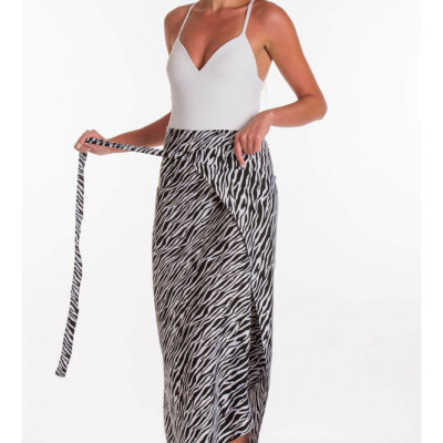 Rima Beachwear® ΠΑΡΕΟ ΦΟΥΣΤΑ ΜΕ ΔΕΣΙΜΟ ΚΡΟΥΑΖE 051-19
