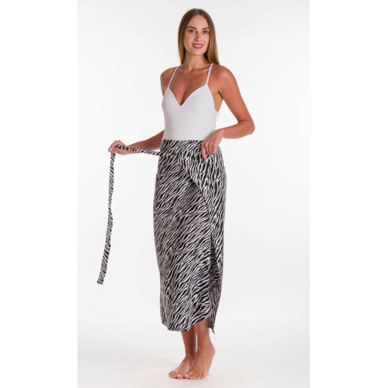 Rima Beachwear® ΠΑΡΕΟ ΦΟΥΣΤΑ ΜΕ ΔΕΣΙΜΟ ΚΡΟΥΑΖE 051-19