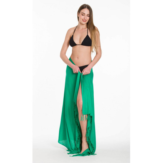 Rima Beachwear® ΠΑΡΕΟ VISCOSE ΜΟΜΟΧΡΩΜΟ ΠΡΑΣΙΝΟ ΜΕ ΚΡΟΣΣΙΑ 290-13 Rima Beachwear® ΠΑΡΕΟ VISCOSE ΜΟΜΟΧΡΩΜΟ ΠΡΑΣΙΝΟ ΜΕ ΚΡΟΣΣΙΑ 290-13
