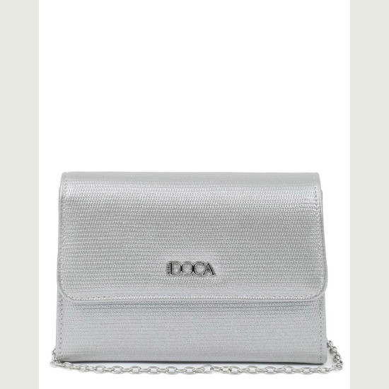 DOCA® ΓΥΝΑΙΚΕΙΑ ΤΣΑΝΤΑ 23179-SILVER