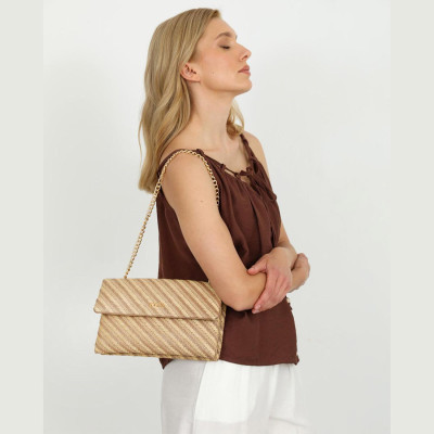 DOCA® ΓΥΝΑΙΚΕΙΑ ΤΣΑΝΤΑ 23221-CAMEL/BEIGE