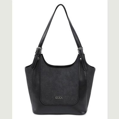 DOCA® ΓΥΝΑΙΚΕΙΑ ΤΣΑΝΤΑ 23306-BLACK