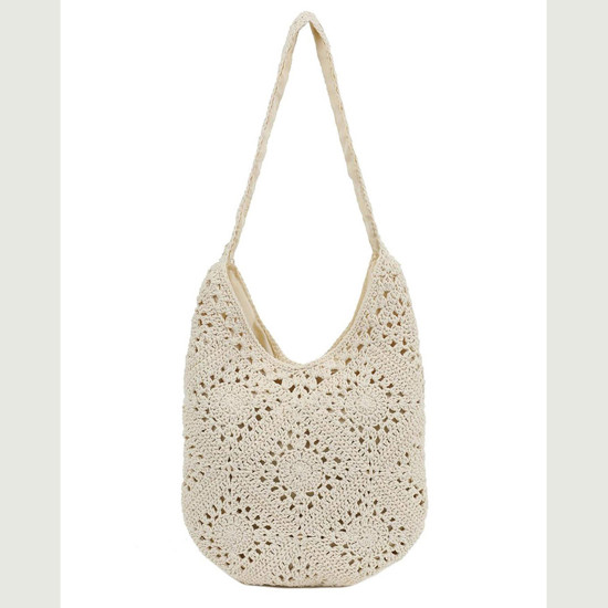 DOCA® ΓΥΝΑΙΚΕΙΑ ΤΣΑΝΤΑ ΠΛΕΚΤΗ 23382-BEIGE