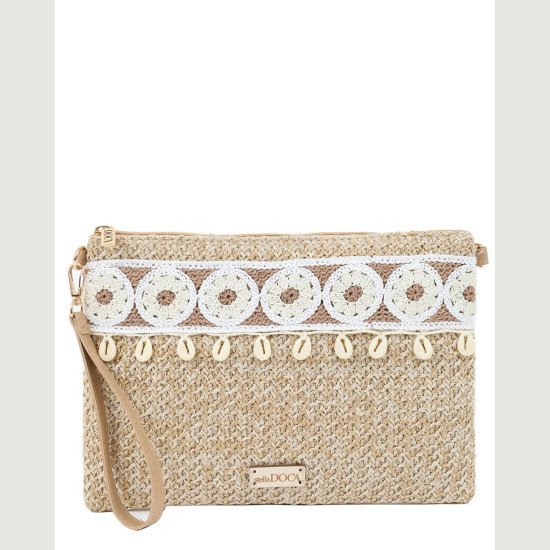 DOCA® ΓΥΝΑΙΚΕΙΑ ΤΣΑΝΤΑ 23387-BEIGE