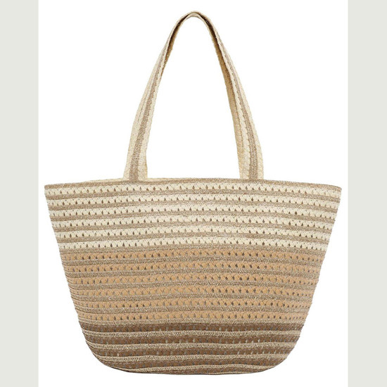 DOCA® ΓΥΝΑΙΚΕΙΑ ΤΣΑΝΤΑ ΨΑΘΙΝΗ 23407-BEIGE