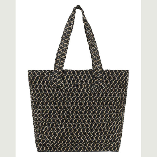 DOCA® ΓΥΝΑΙΚΕΙΑ ΤΣΑΝΤΑ ΨΑΘΙΝΗ 23411-BLACK/GOLD DOCA® ΓΥΝΑΙΚΕΙΑ ΤΣΑΝΤΑ ΨΑΘΙΝΗ 23411-BLACK/GOLD