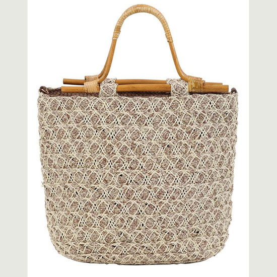 DOCA® ΓΥΝΑΙΚΕΙΑ ΤΣΑΝΤΑ 23417-BEIGE/BROWN