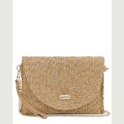 DOCA® ΓΥΝΑΙΚΕΙΑ ΤΣΑΝΤΑ 23431-BEIGE/GOLD