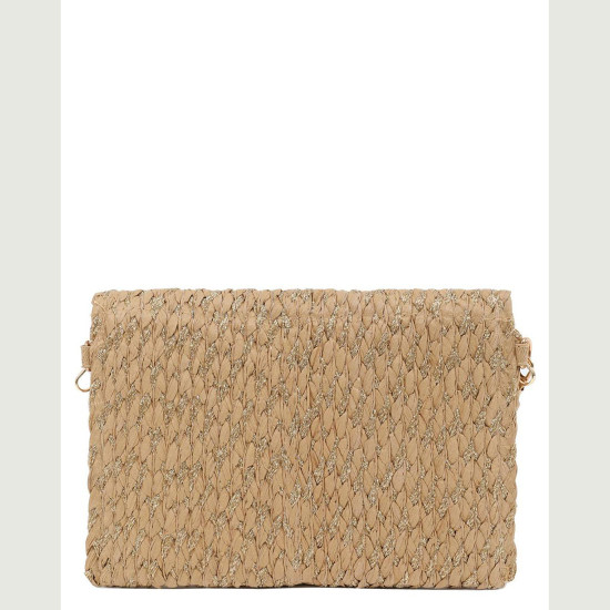 DOCA® ΓΥΝΑΙΚΕΙΑ ΤΣΑΝΤΑ 23431-BEIGE/GOLD