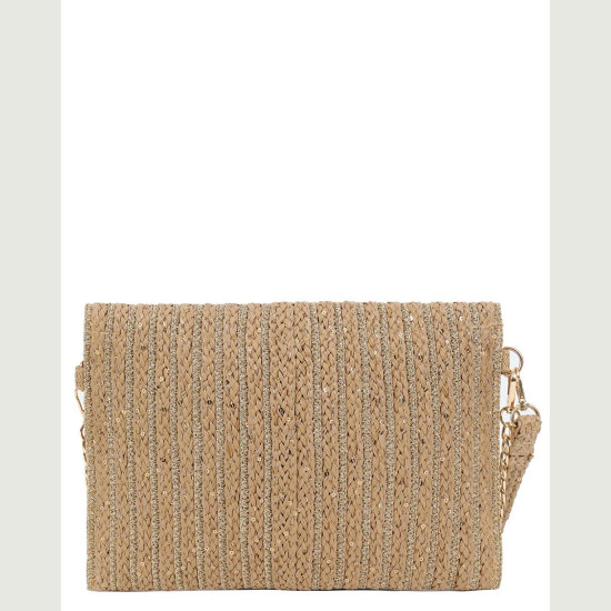 DOCA® ΓΥΝΑΙΚΕΙΑ ΤΣΑΝΤΑ 23433-BEIGE/GOLD